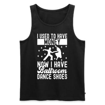 Ballroom Dance Ballroom Dancers Ballroom Dancers - Men's Premium Organic Tank Top - black - Front - Michal (187cm)