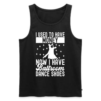 Ballroom Dance Ballroom Dancers Ballroom Dancers - Men's Premium Organic Tank Top - black - Front - Michal (187cm)