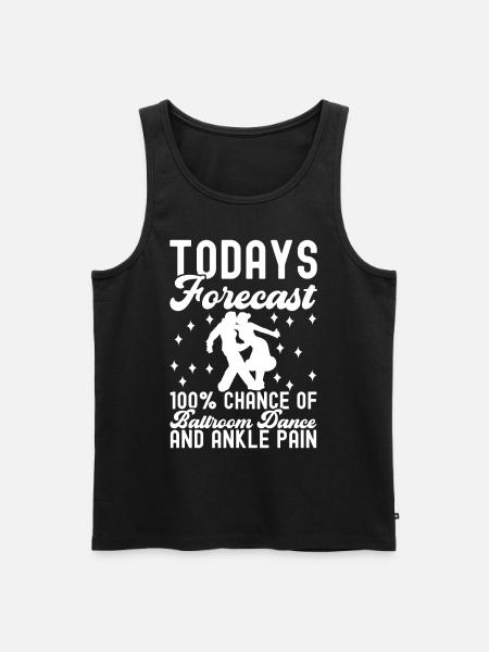 Ballroom Dance Ballroom Dancers Ballroom Dancers - Men's Premium Organic Tank Top - black
