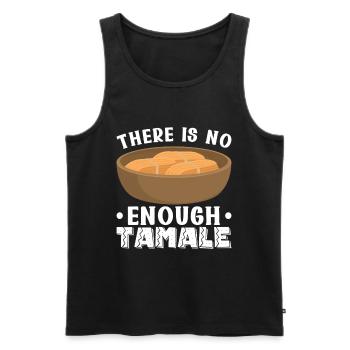 Tamale Cuisine mexicaine Tamale Lover - Débardeur bio Premium Homme - noir - Devant - Michal (187cm)