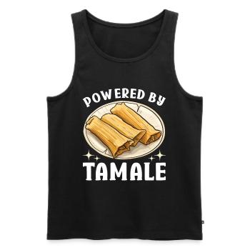 Tamale Cuisine mexicaine Tamale Lover - Débardeur bio Premium Homme - noir - Devant - Michal (187cm)