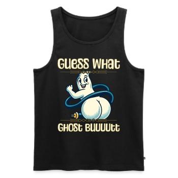 Halloween Costume Spooky Ghosts Lover - Men's Premium Organic Tank Top - black - Front - Michal (187cm)