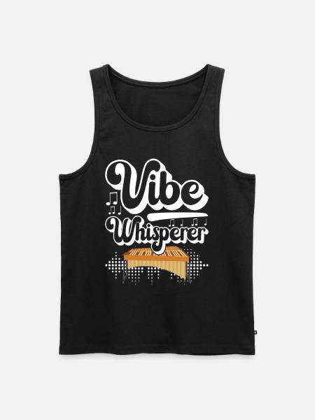 Vibraphon, vibraphoniste - Débardeur bio Premium Homme - noir