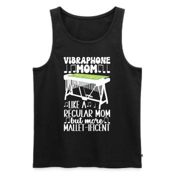 Vibraphon Vibraphonist - Männer Premium Bio Tank Top - Schwarz - Vorne - Michal (187cm)
