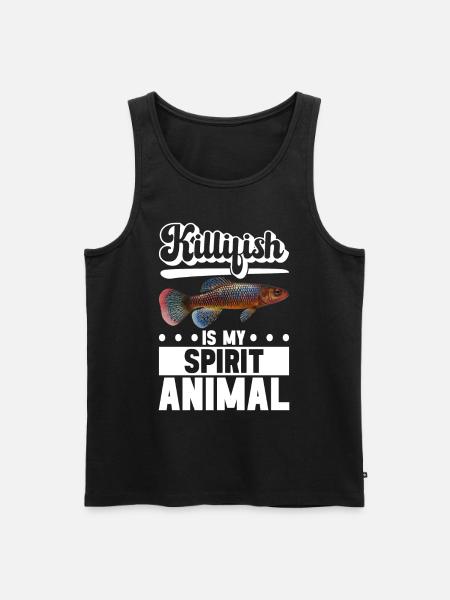 Killifish Quarium Fish - Débardeur bio Premium Homme - noir