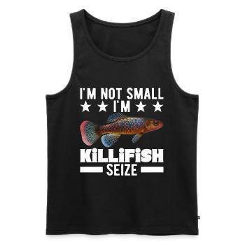 Killifisch Quarium Fische - Männer Premium Bio Tank Top - Schwarz - Vorne - Michal (187cm)
