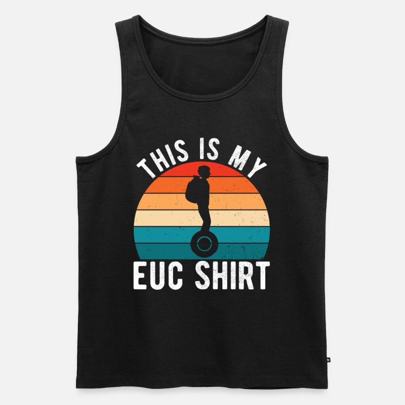 EUC Monowheel - Männer Premium Bio Tank Top - Schwarz
