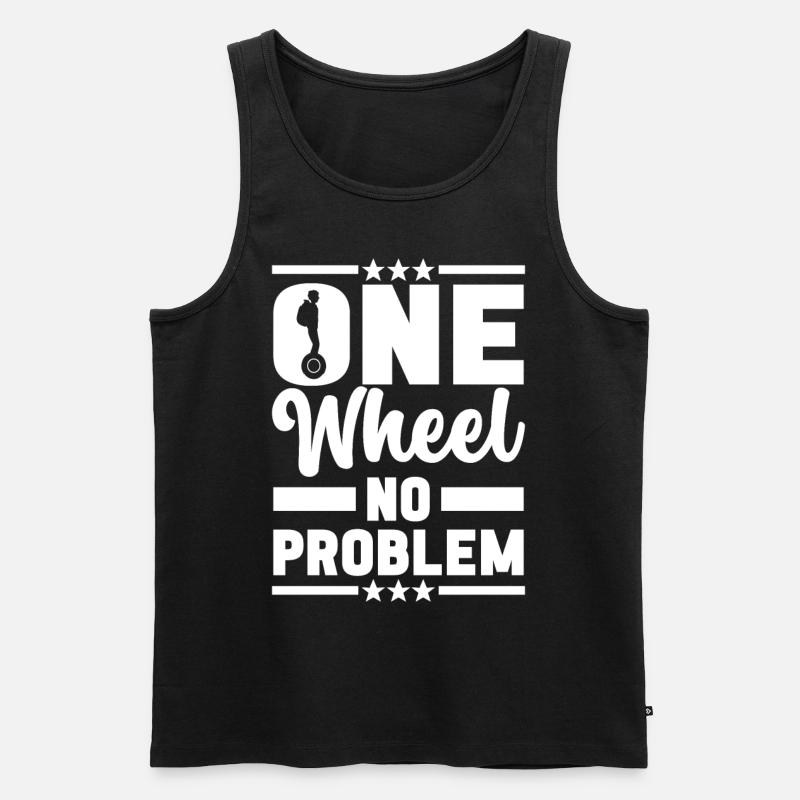 EUC Monowheel - Männer Premium Bio Tank Top - Schwarz