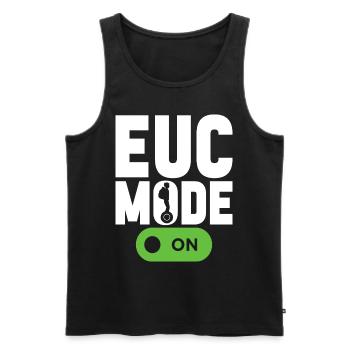EUC Monowheel - Men's Premium Organic Tank Top - black - Front - Michal (187cm)