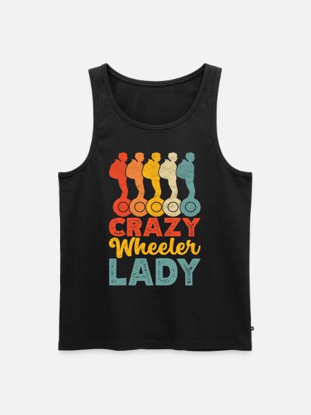 EUC Monowheel - Men's Premium Organic Tank Top - black