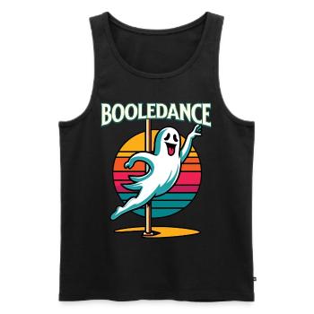 Lustiger Boole-dance Spruch Pole Dance Halloween - Männer Premium Bio Tank Top - Schwarz - Vorne - Michal (187cm)