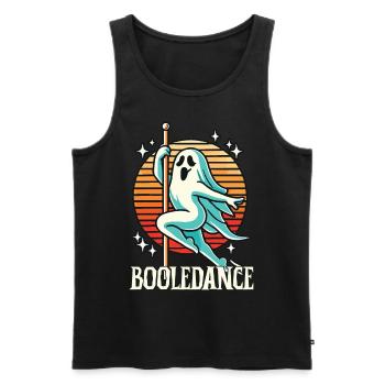 Lustiger Boole-dance Spruch Pole Dance Halloween - Männer Premium Bio Tank Top - Schwarz - Vorne - Michal (187cm)