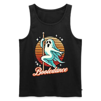 Lustiger Boole-dance Spruch Pole Dance Halloween - Männer Premium Bio Tank Top - Schwarz - Vorne - Michal (187cm)