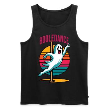 Lustiger Boole-dance Spruch Pole Dance Halloween - Männer Premium Bio Tank Top - Schwarz - Vorne - Michal (187cm)