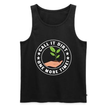 Bodenwissenschaftler Science du sol - Débardeur bio Premium Homme - noir - Devant - Michal (187cm)