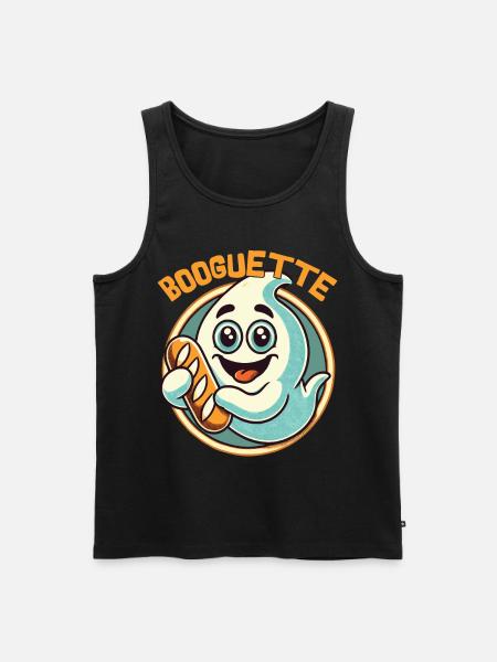 Ghost Baguette Boogette Joy - Men's Premium Organic Tank Top - black