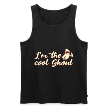 Ich Bin Der Coole Geist Halloween Spaß - Männer Premium Bio Tank Top - Schwarz - Vorne - Michal (187cm)