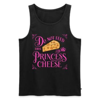 Lactose intolerance Lactose intolerant - Men's Premium Organic Tank Top - black - Front - Michal (187cm)