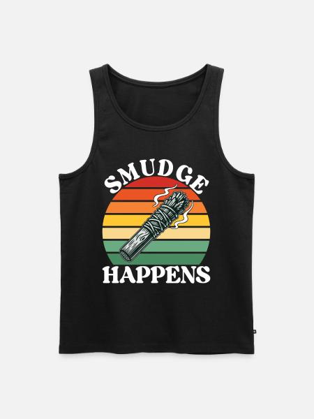 Herbs Incense Smudging Spiritual - Men's Premium Organic Tank Top - black