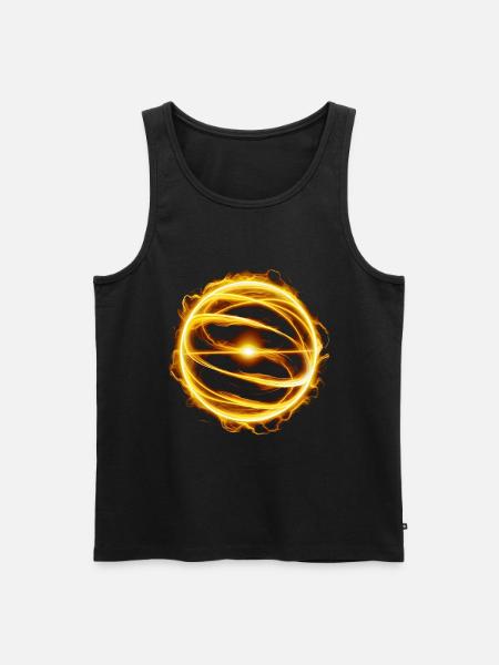 Energy ball - Men's Premium Organic Tank Top - black