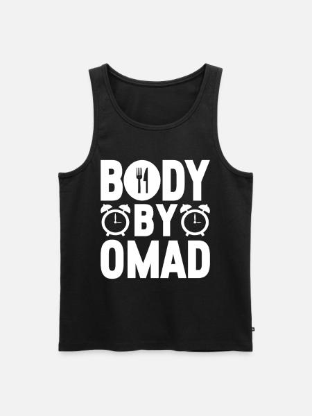 Intermittent fasting Intermittent fasting - Men's Premium Organic Tank Top - black