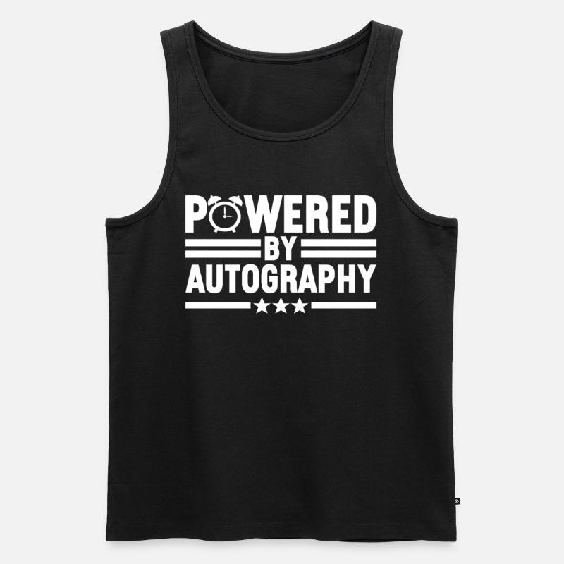 Intervallfasten Intermittierendes Fasten - Männer Premium Bio Tank Top - Schwarz