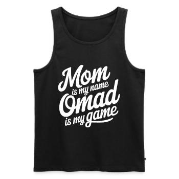 Intermittent fasting Intermittent fasting - Men's Premium Organic Tank Top - black - Front - AI Model Male 178 light (178cm)