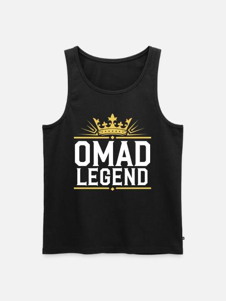 Intermittent fasting Intermittent fasting - Men's Premium Organic Tank Top - black