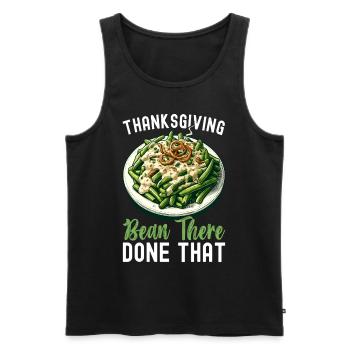 Green Bean Casserole - Men's Premium Organic Tank Top - black - Front - Michal (187cm)