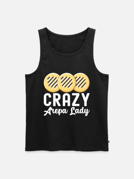 Venezolanische Arepas - Männer Premium Bio Tank Top - Schwarz