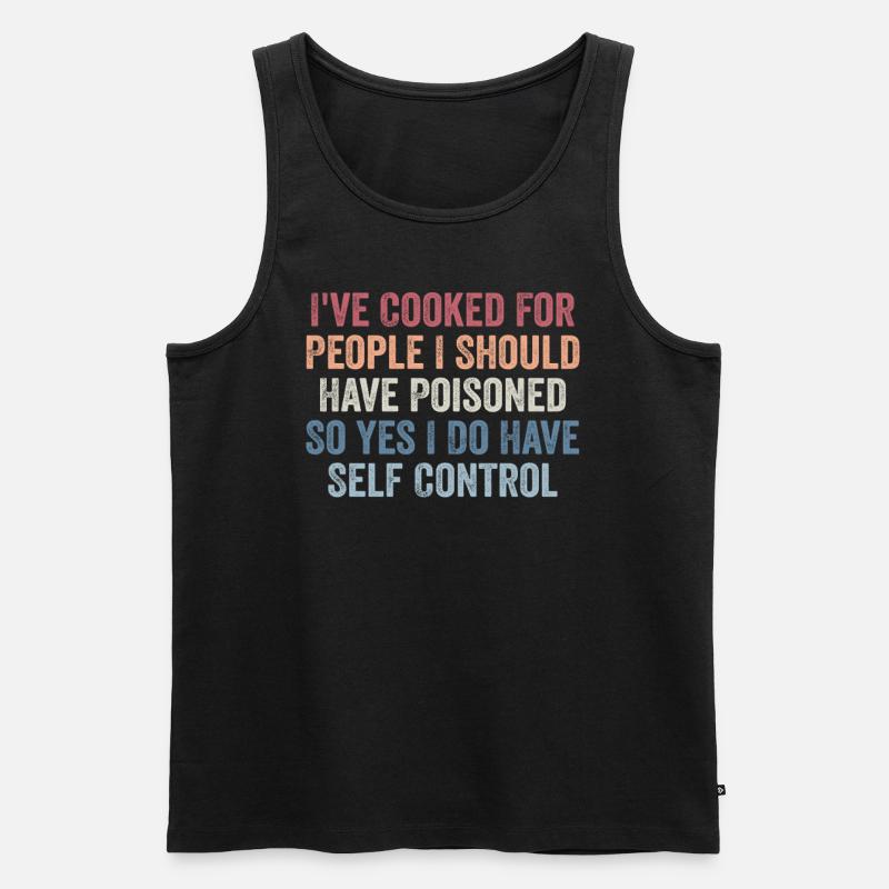 Funny - Men's Premium Organic Tank Top - black