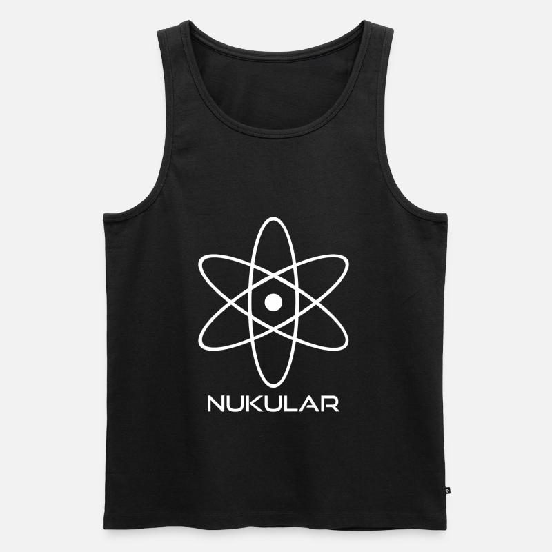 Nukular - Nuklear - Männer Premium Bio Tank Top - Schwarz