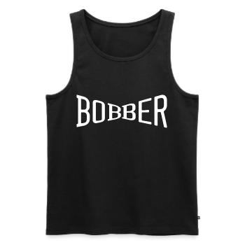 bobber chopper biker cruise sticker sticker - Men's Premium Organic Tank Top - black - Front - AI Model Male 178 light (178cm)