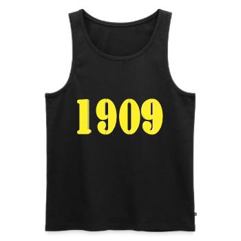 Dortmund die besten Fans - Männer Premium Bio Tank Top - Schwarz - Vorne - Michal (187cm)
