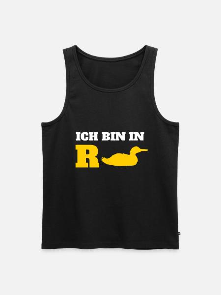 pension - Men's Premium Organic Tank Top - black