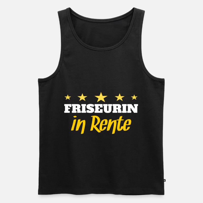 Friseur - Männer Premium Bio Tank Top - Schwarz