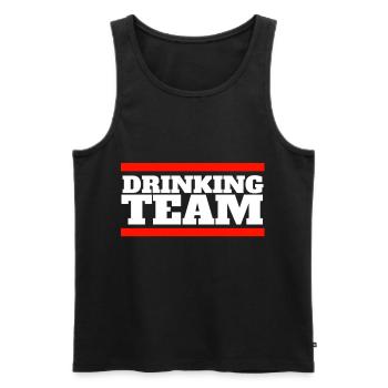 Weekend Party Disco Celebrate Team Gift - Men's Premium Organic Tank Top - black - Front - Michal (187cm)
