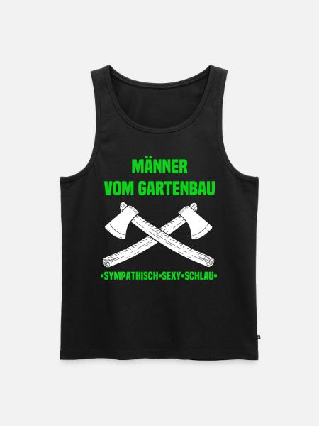 Horticulture T-Shirt - Men's Premium Organic Tank Top - black