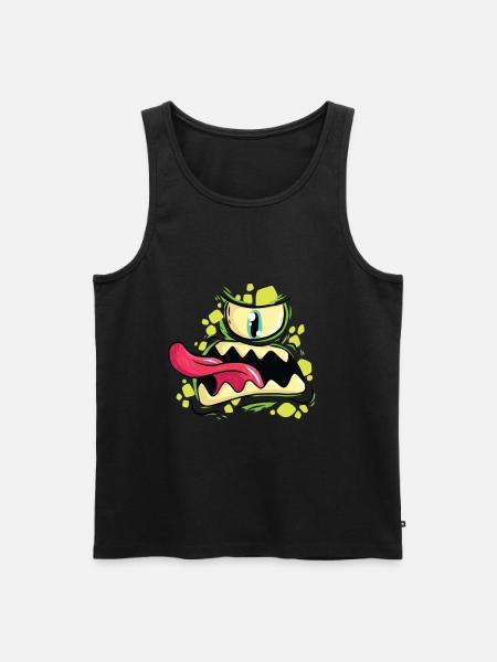 monster - Men's Premium Organic Tank Top - 