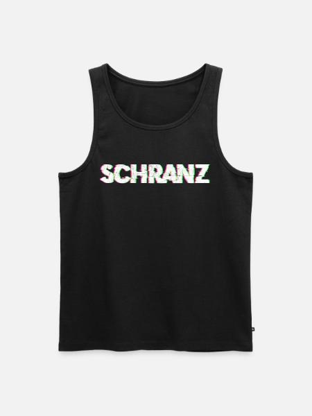 Schranz - Männer Premium Bio Tank Top - Schwarz