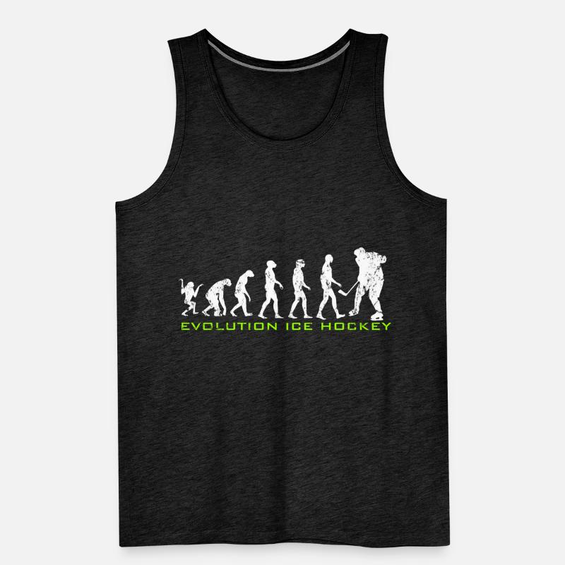 Evolution Hockey sur Glace Débardeur bio Premium Homme