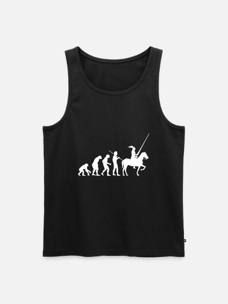 Crusader Knight Christianity Christian Crusade - Men's Premium Organic Tank Top - black