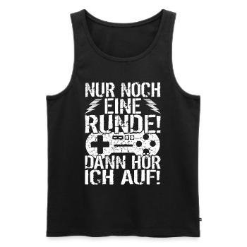 Gaming Gaming Gaming Gaming Gaming Gaming - Männer Premium Bio Tank Top - Schwarz - Vorne - Michal (187cm)