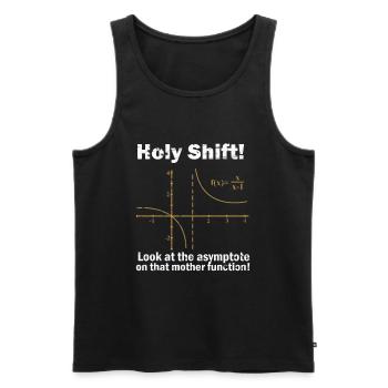 Mathematik Mathe Mathematiker Experiment geschenk - Männer Premium Bio Tank Top - Schwarz - Vorne - AI Model Male 178 light (178cm)