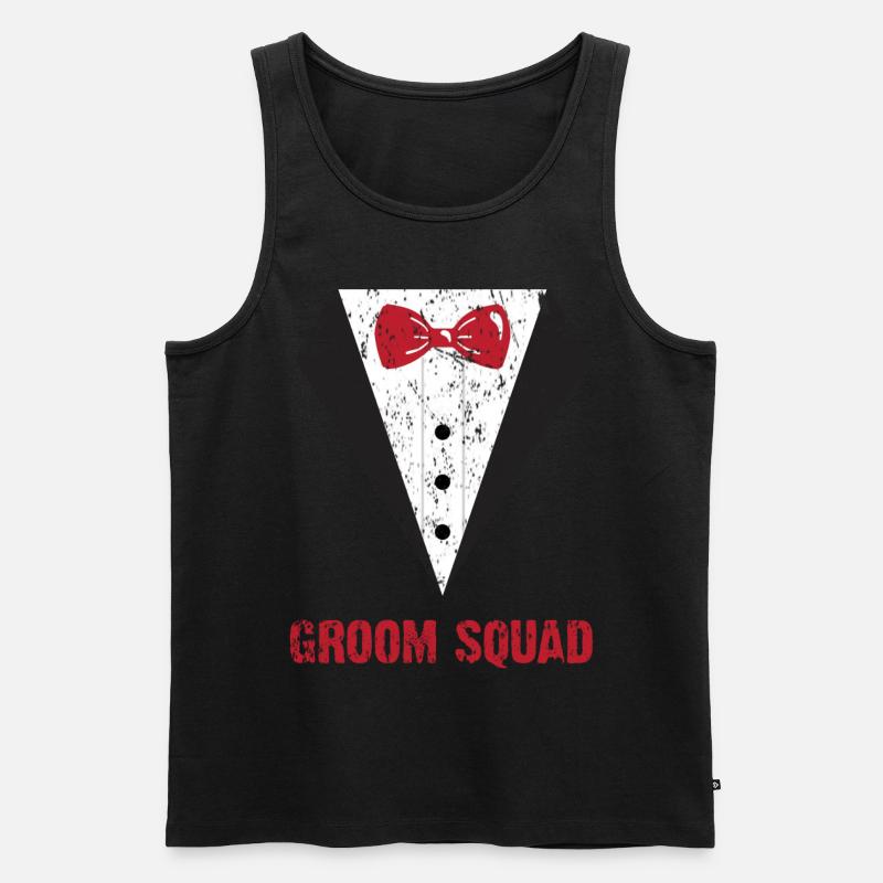 Junggesellenabschied - Männer Premium Bio Tank Top - Schwarz