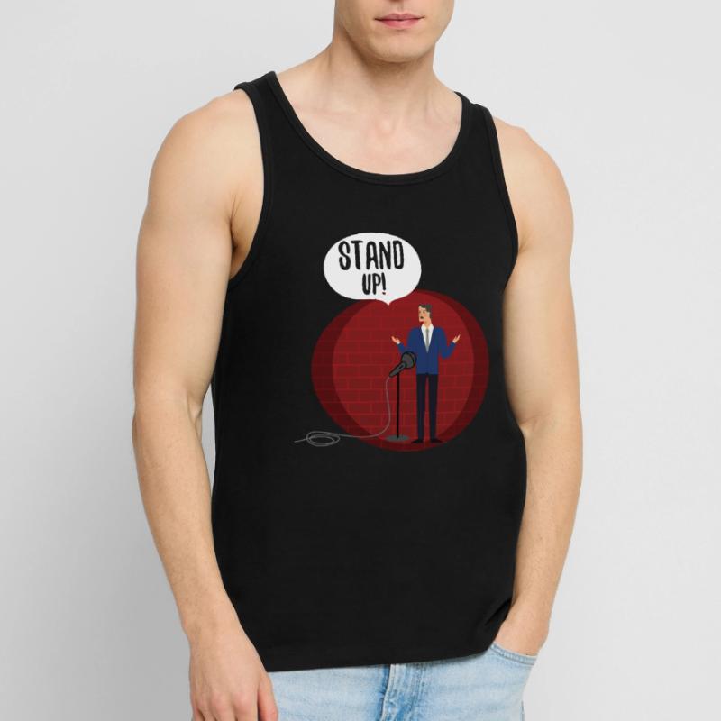 Cooles Komödien- oder Schauspielergeschenk Männer Premium Bio Tank Top