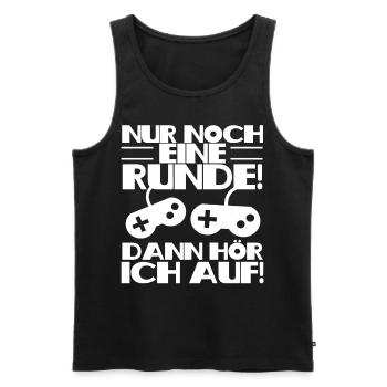 Gamer - Männer Premium Bio Tank Top - Schwarz - Vorne - Michal (187cm)