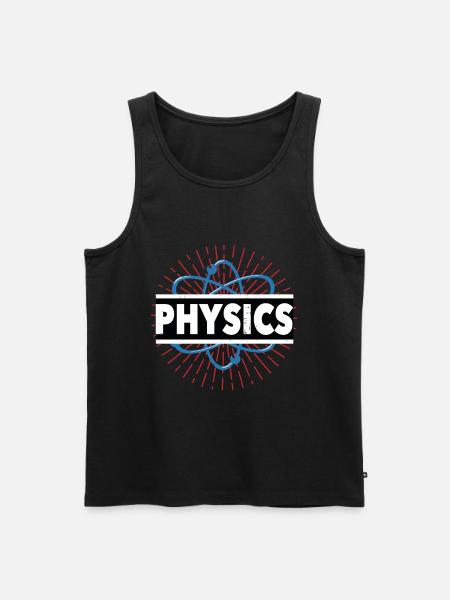 Physics Science Science gift - Men's Premium Organic Tank Top - black