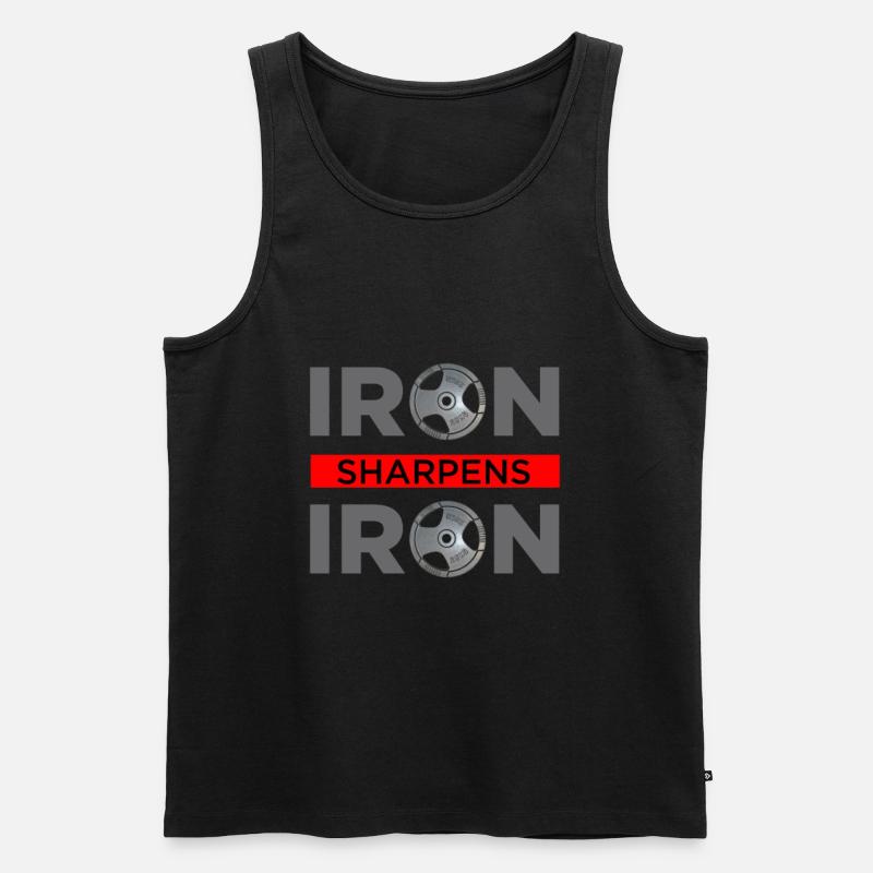 Christentum Geschenk - Männer Premium Bio Tank Top - Schwarz