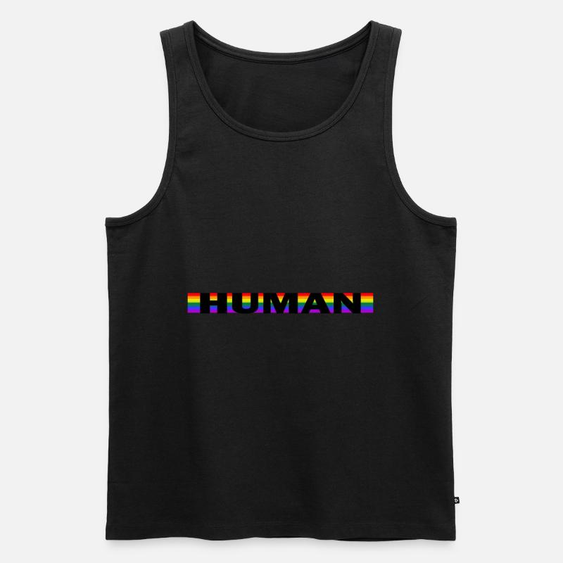 Gay Pride Geschenk - Männer Premium Bio Tank Top - Schwarz
